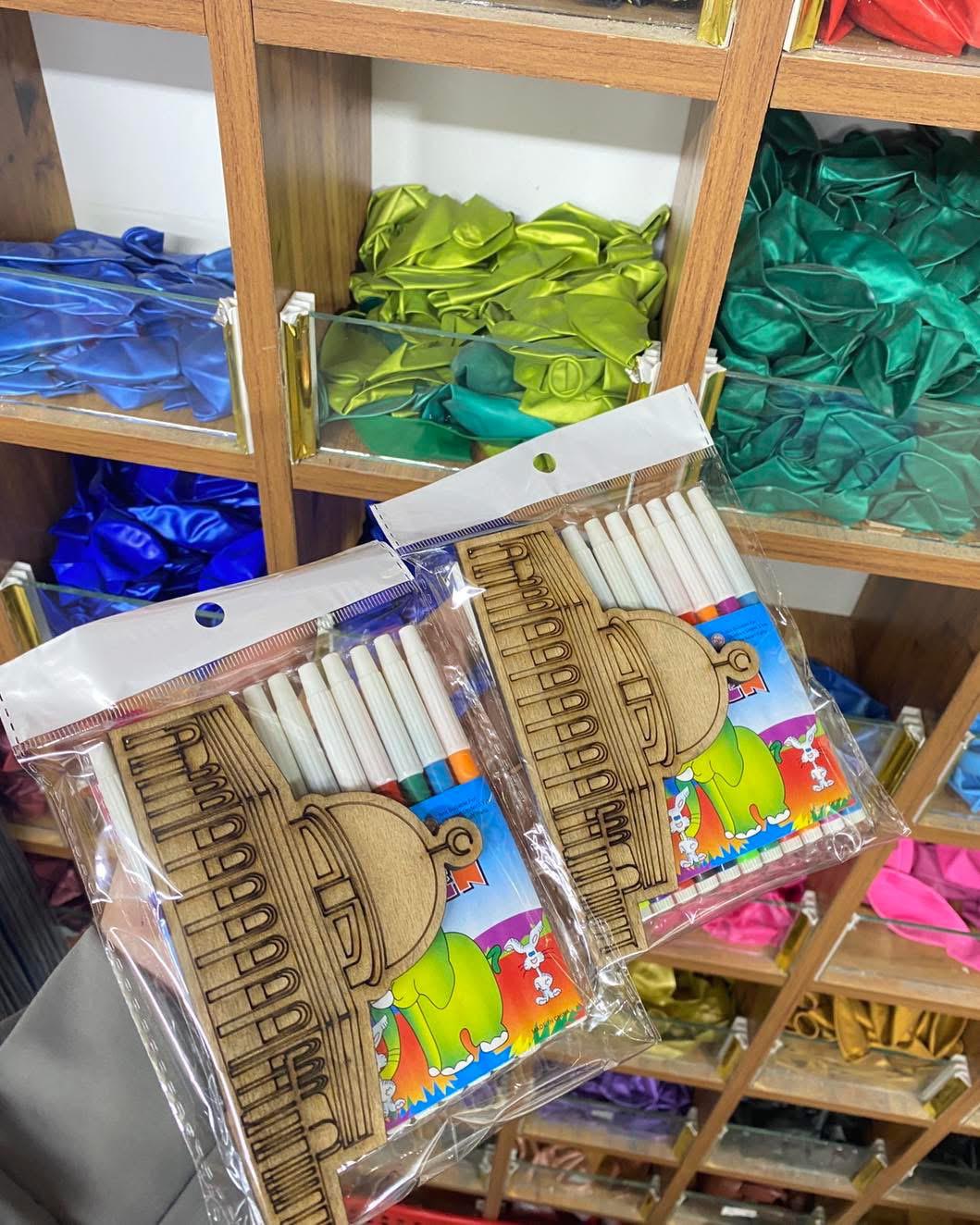 خشبة تلوين قبة الصخرة حجم كبير مغلفة مع الوان