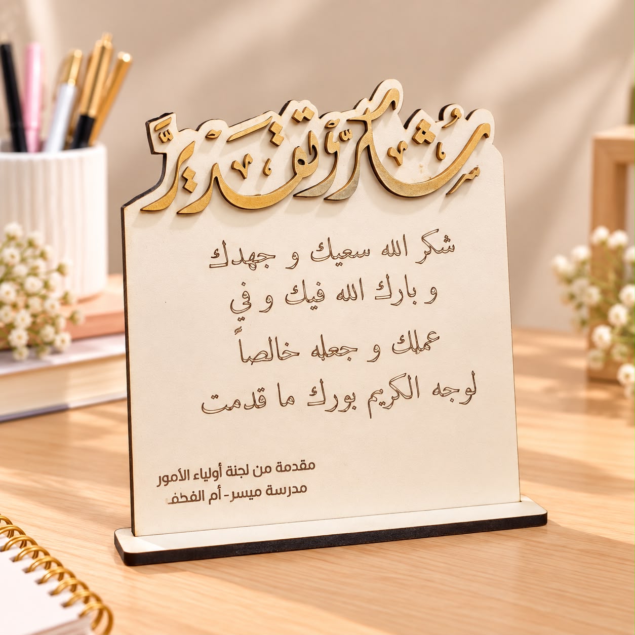 ستاند للمعلم خشب حجم كبير