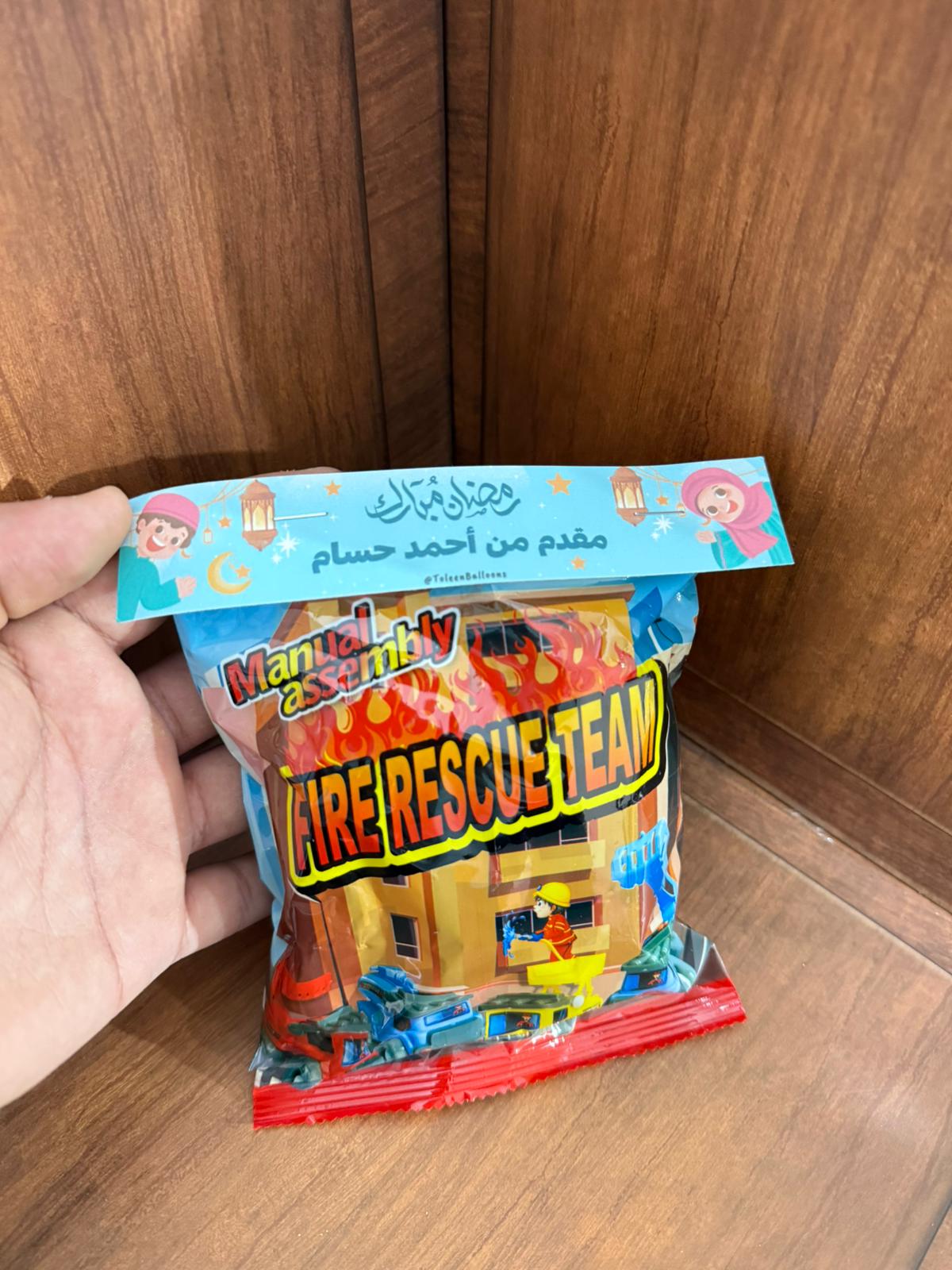 كيس لعبة سيارة تركيب مع تغليف لرمضان