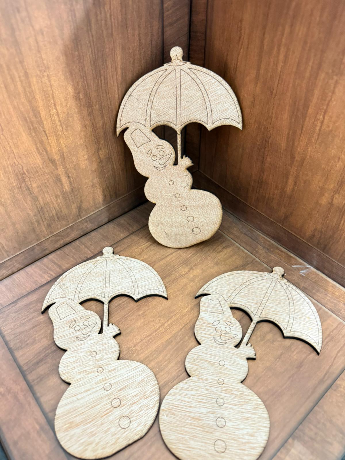 خشبة رجل الثلج لتلوين حجم كبير