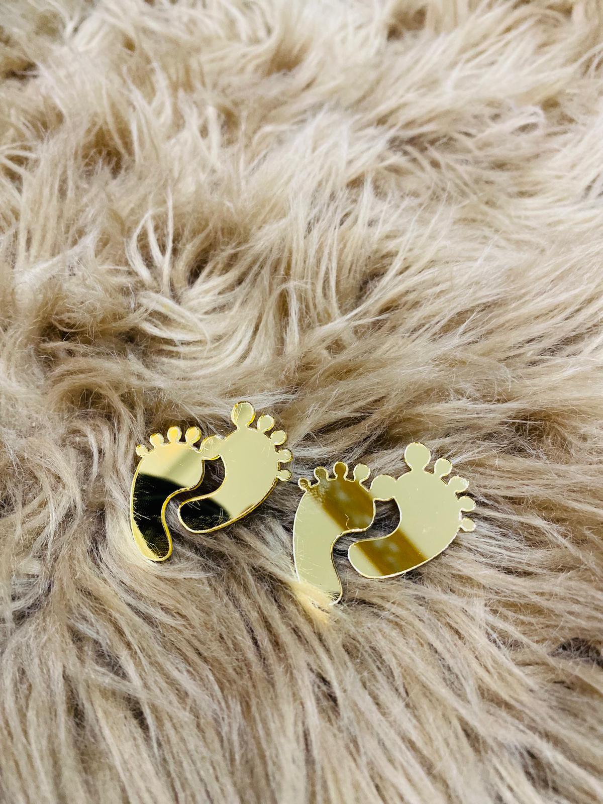 اكريلك شكل القدم للبيبي