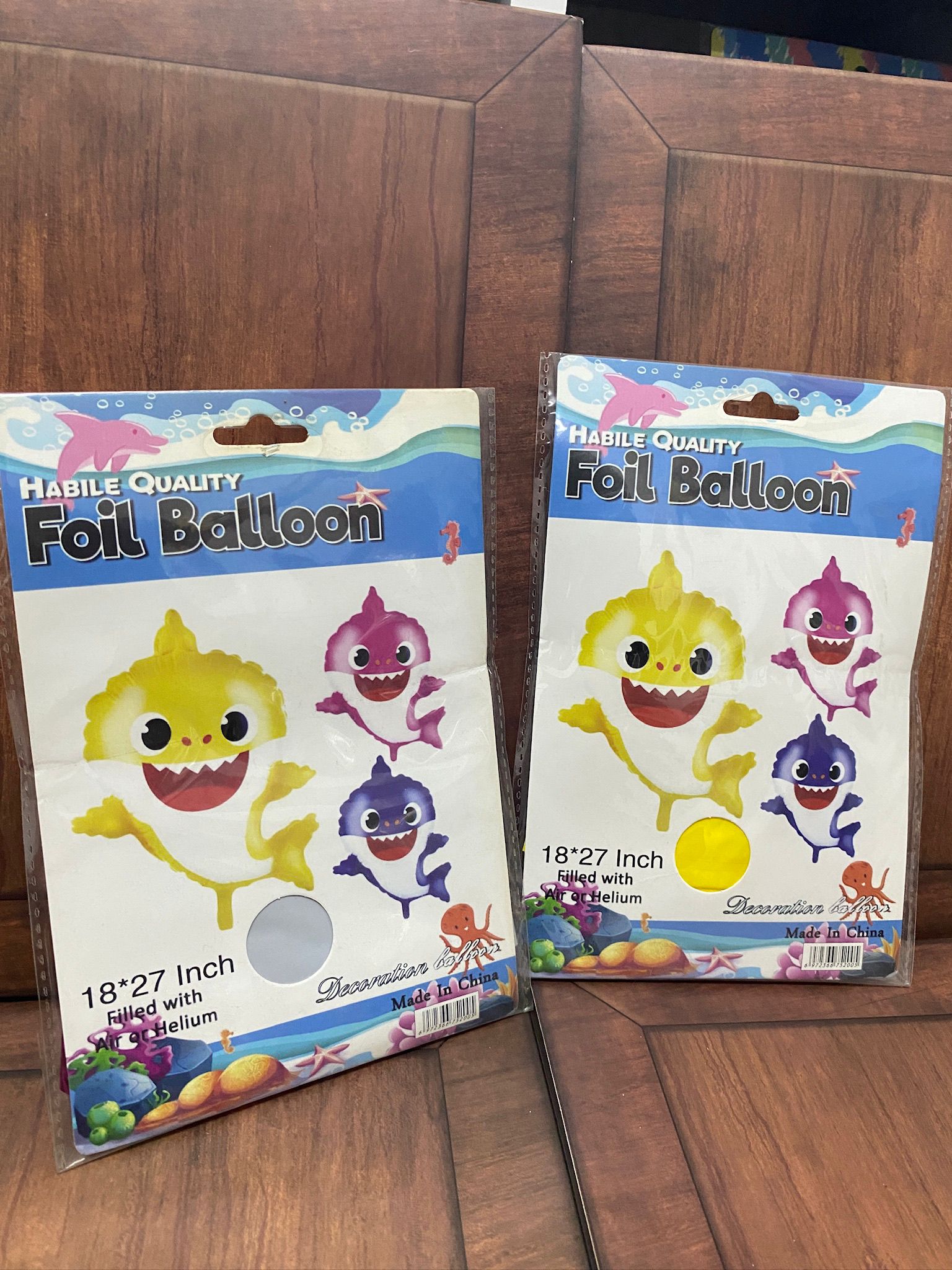 مجسم بالون بيبي شارك