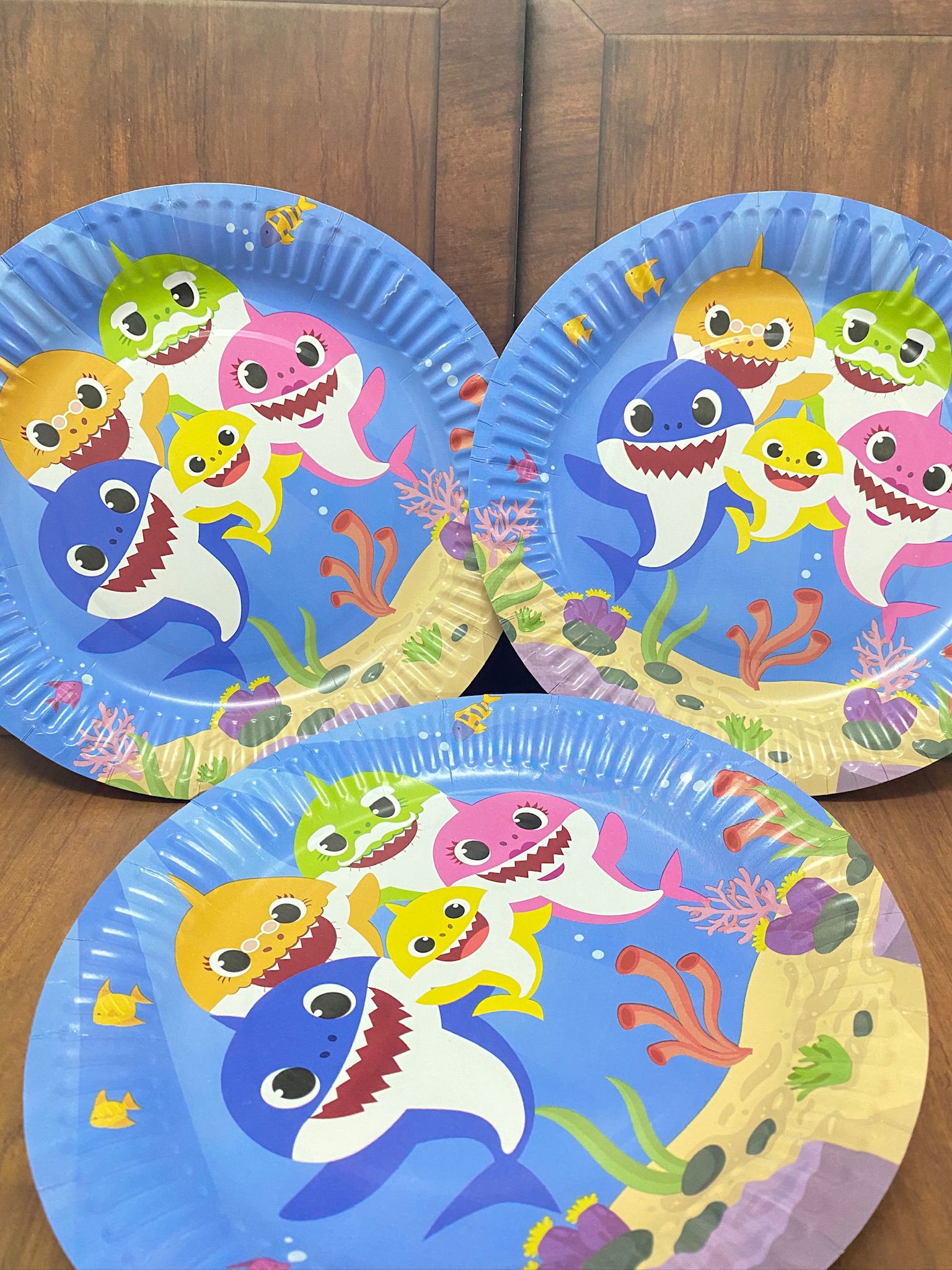 صحون بيبي شارك تحتوي ع 10 صحون