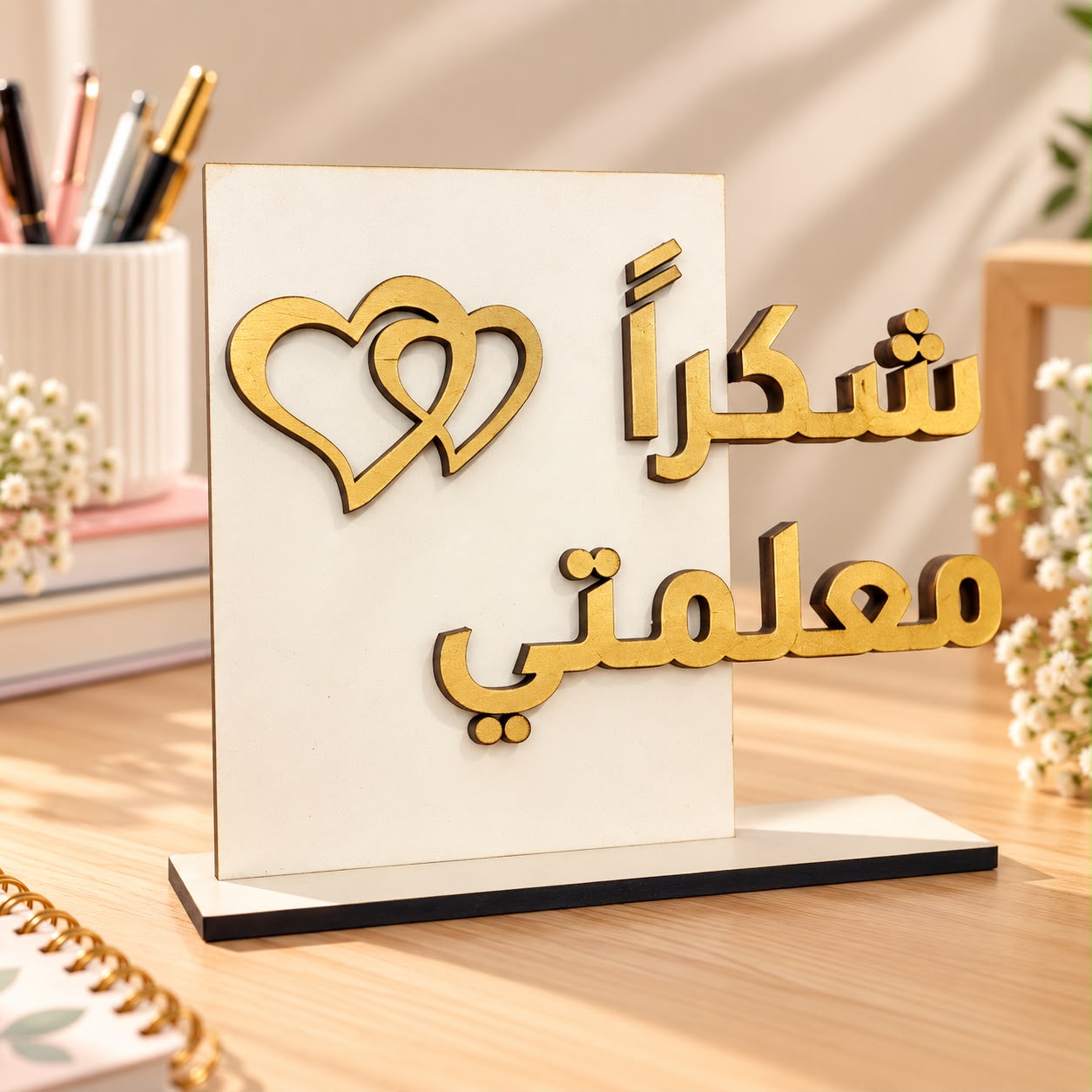 ستاند للمعلم خشب حجم صغير