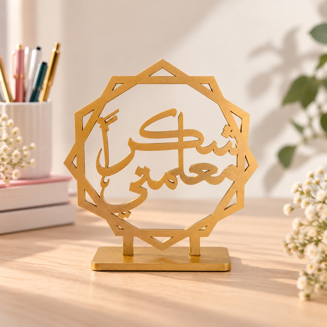 ستاند للمعلم خشب حجم صغير