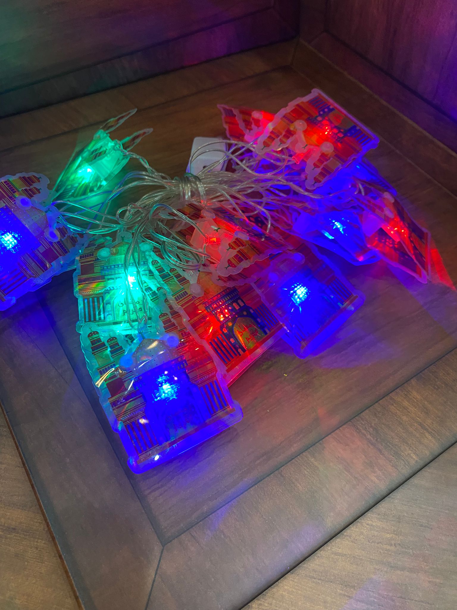 حبل مضيء مسجد