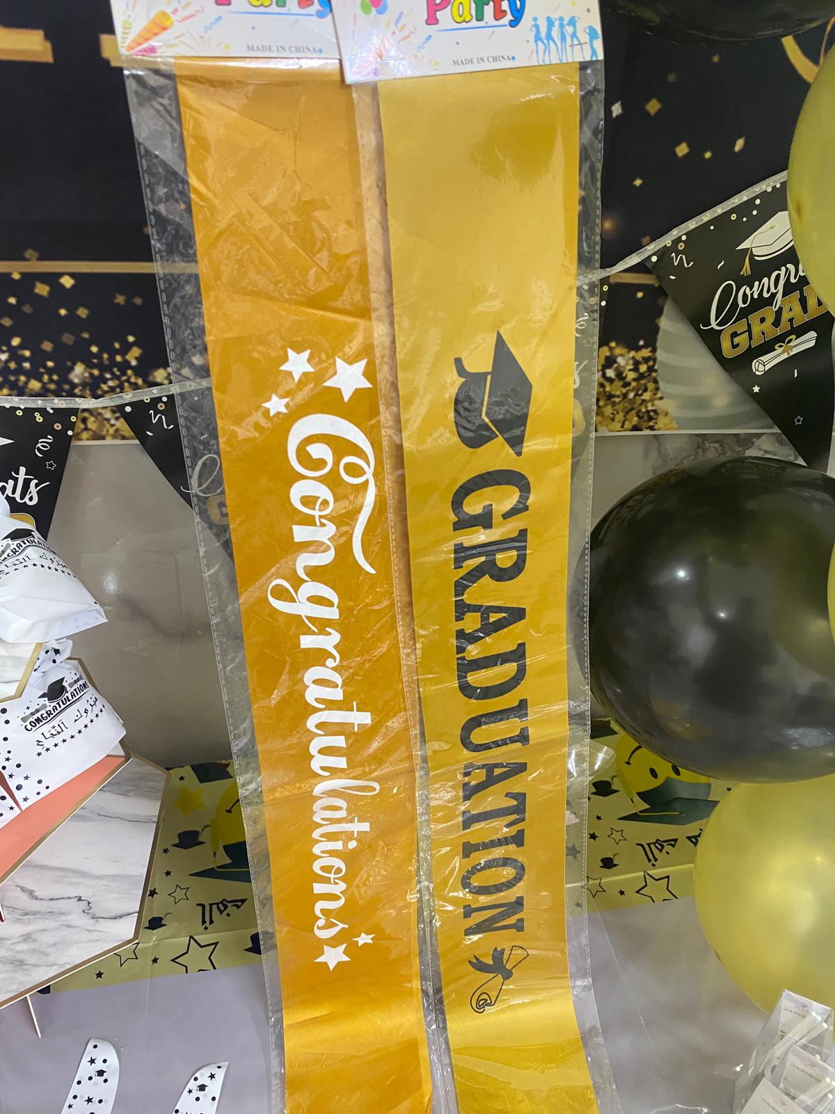 وشاح للتخرج نوعية ممتازة