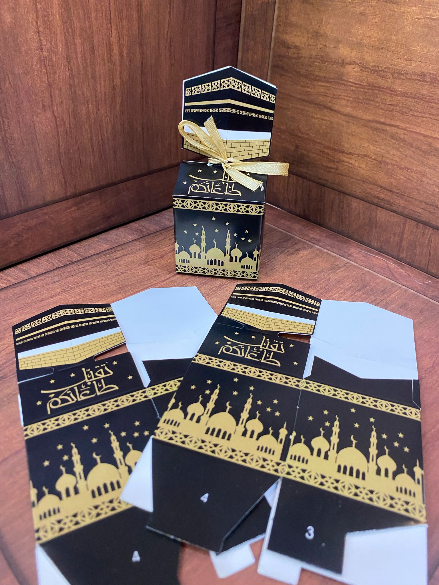 توزيعات كرتون كعبة (50 توزيعة)