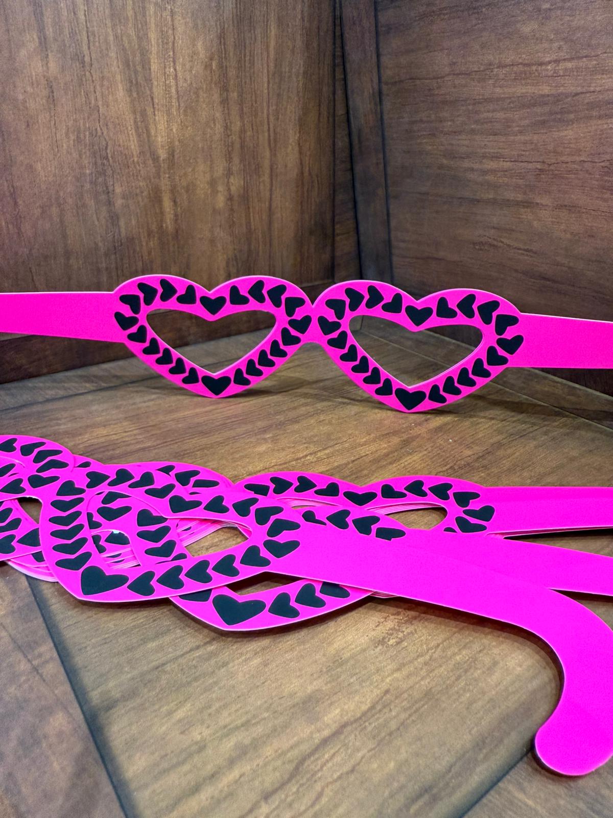 (نظارات كرتون  للحفلات (العدد 10